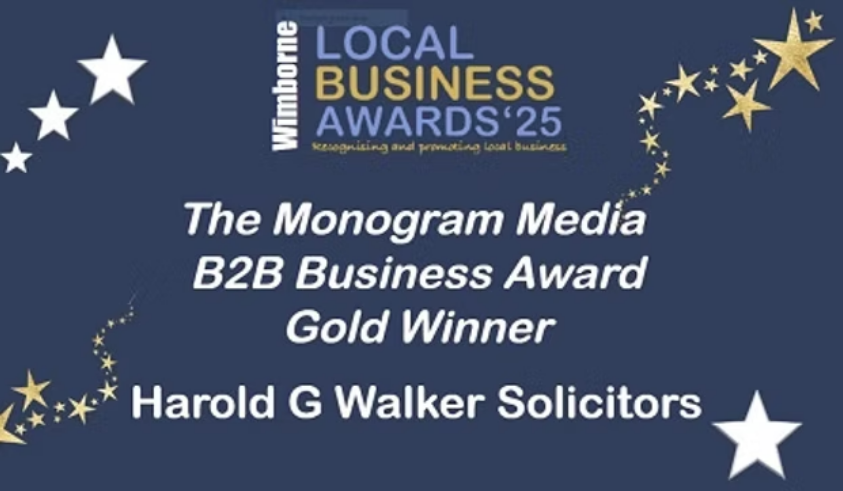 Gold Award Wimborne Solicitors