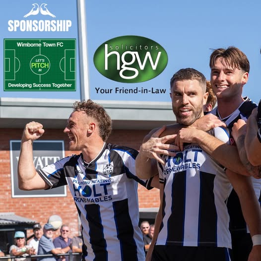 Legal services Wimborne HGW Solicitors Partners with Wimborne Town FC Community solicitor Wimborne, Wimborne solicitors