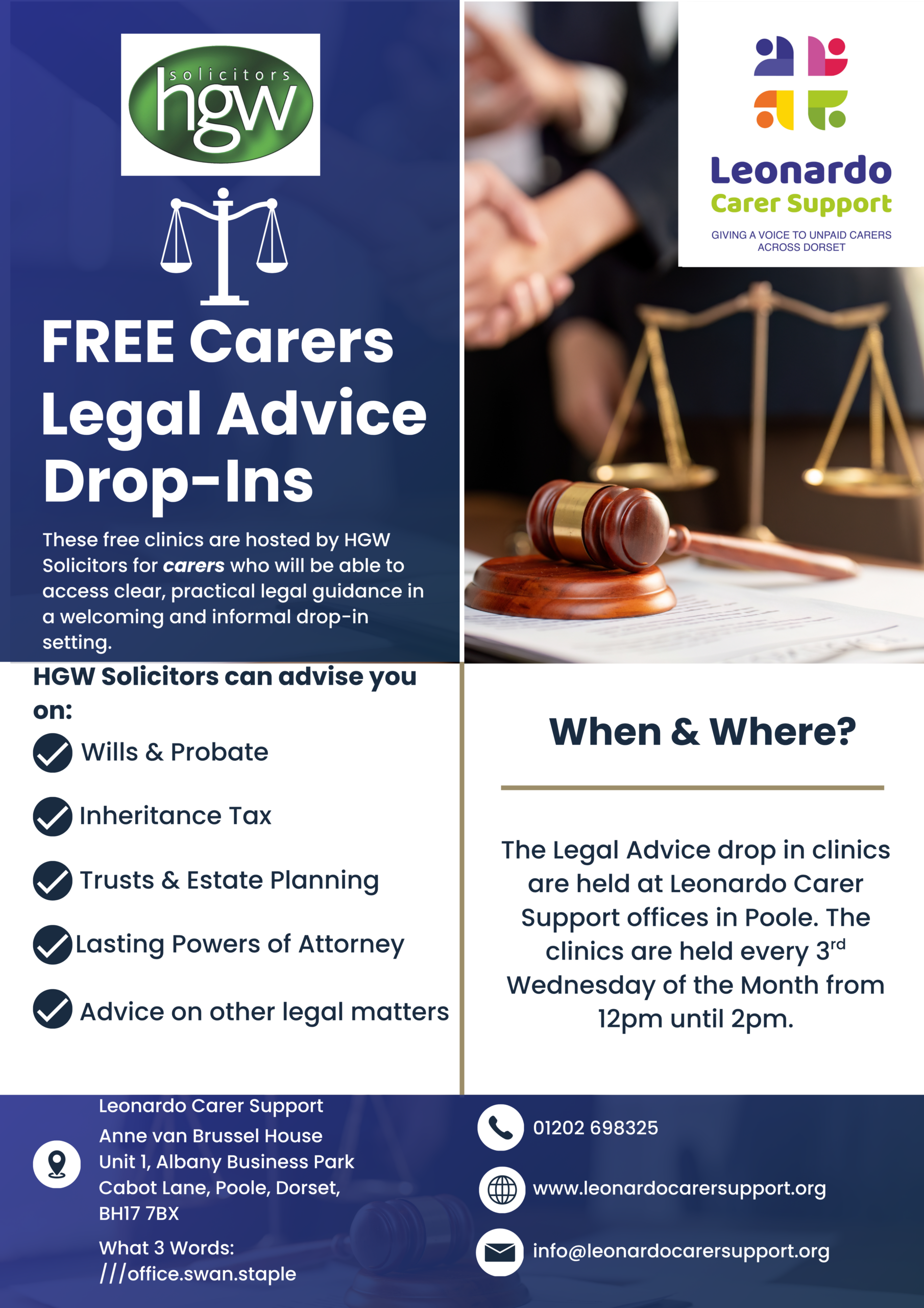 Free legal advice Poole